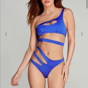Agent Provocateur Lexxi swimsuit in blue